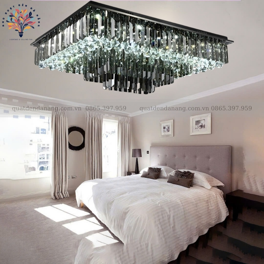 Đèn Ốp Trần Pha Lê 30091