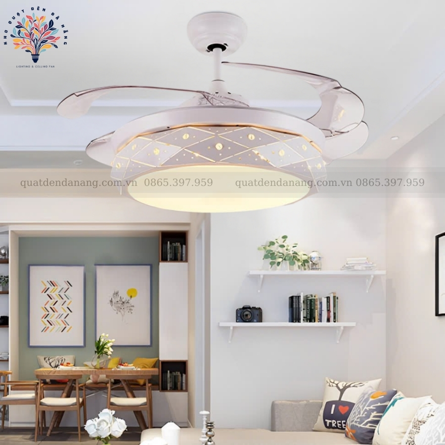 Quạt Cụp Xòe Hiện Đại 508