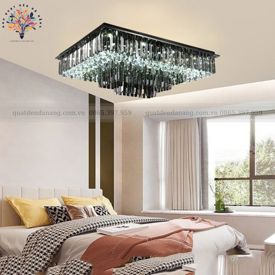 Đèn Ốp Trần Pha Lê 30091