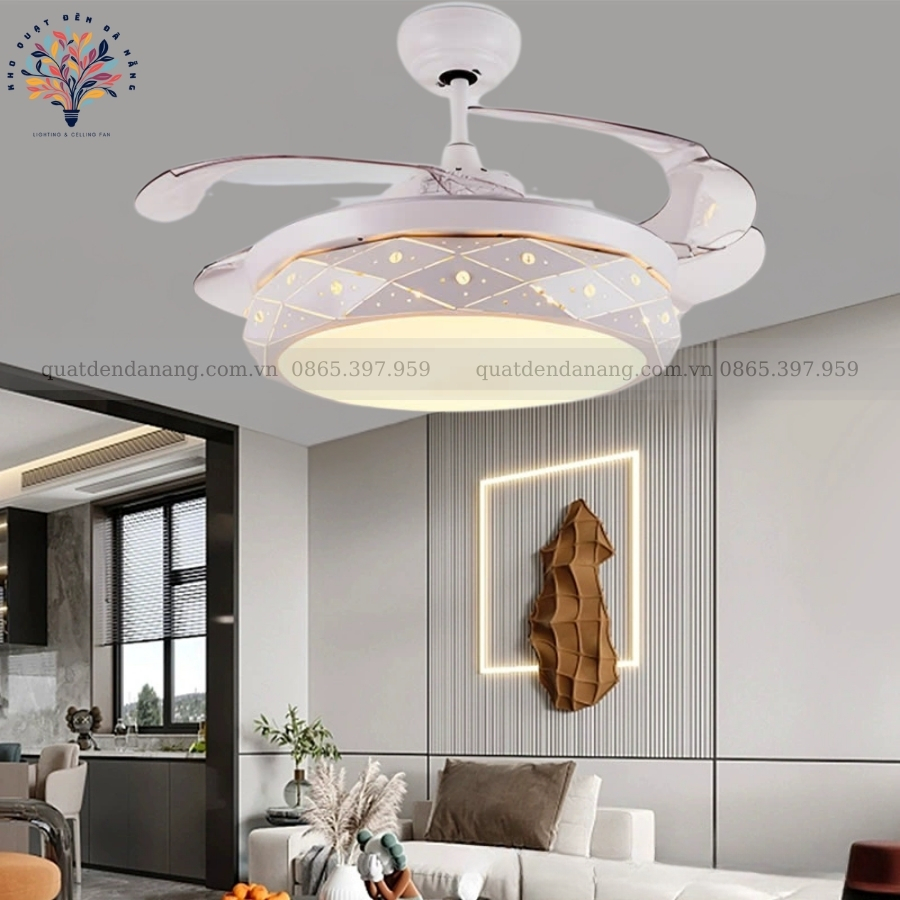 Quạt Cụp Xòe Hiện Đại 508