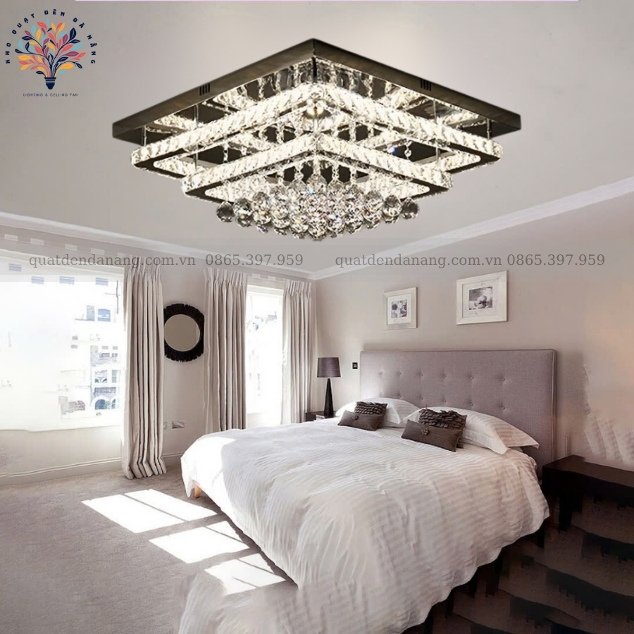 Đèn Ốp Trần Pha Lê 899