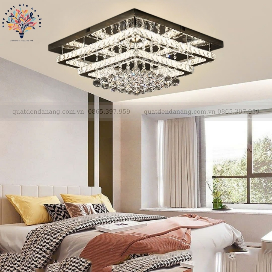 Đèn Ốp Trần Pha Lê 899