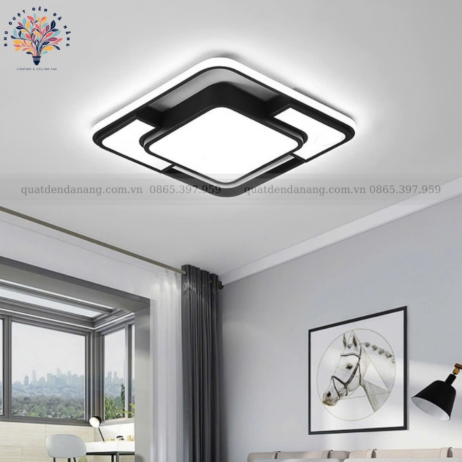 Đèn Ốp Trần Đen Trắng 576