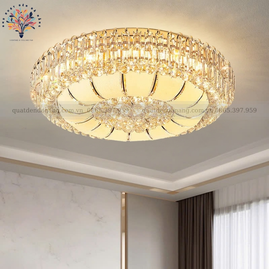 Đèn Ốp Trần Pha Lê 787