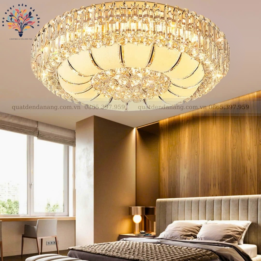 Đèn Ốp Trần Pha Lê 787