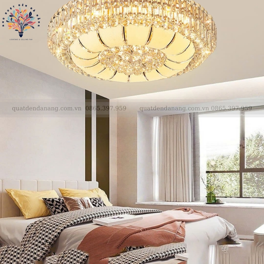 Đèn Ốp Trần Pha Lê 787