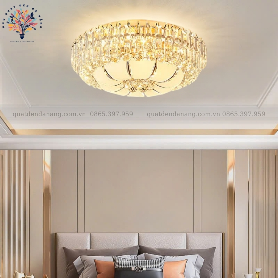 Đèn Ốp Trần Pha Lê 787