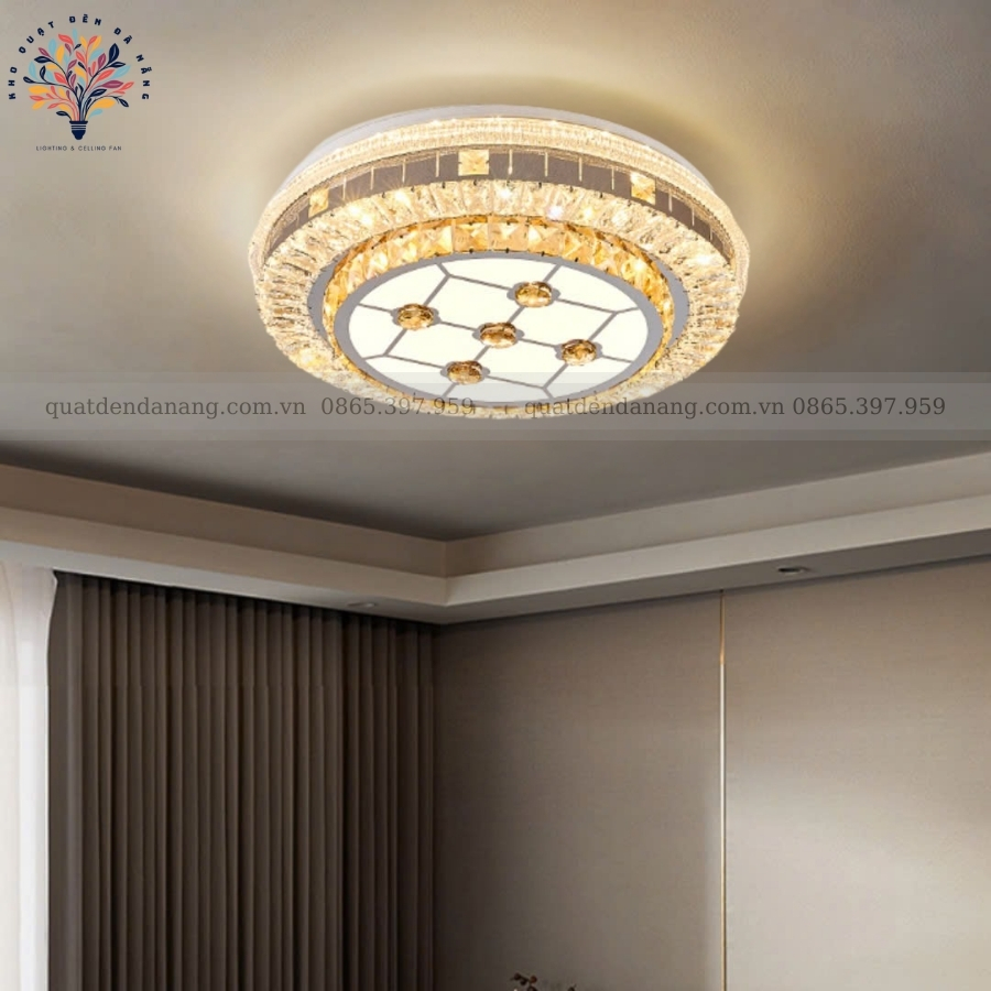 Đèn Ốp Trần Pha Lê 769