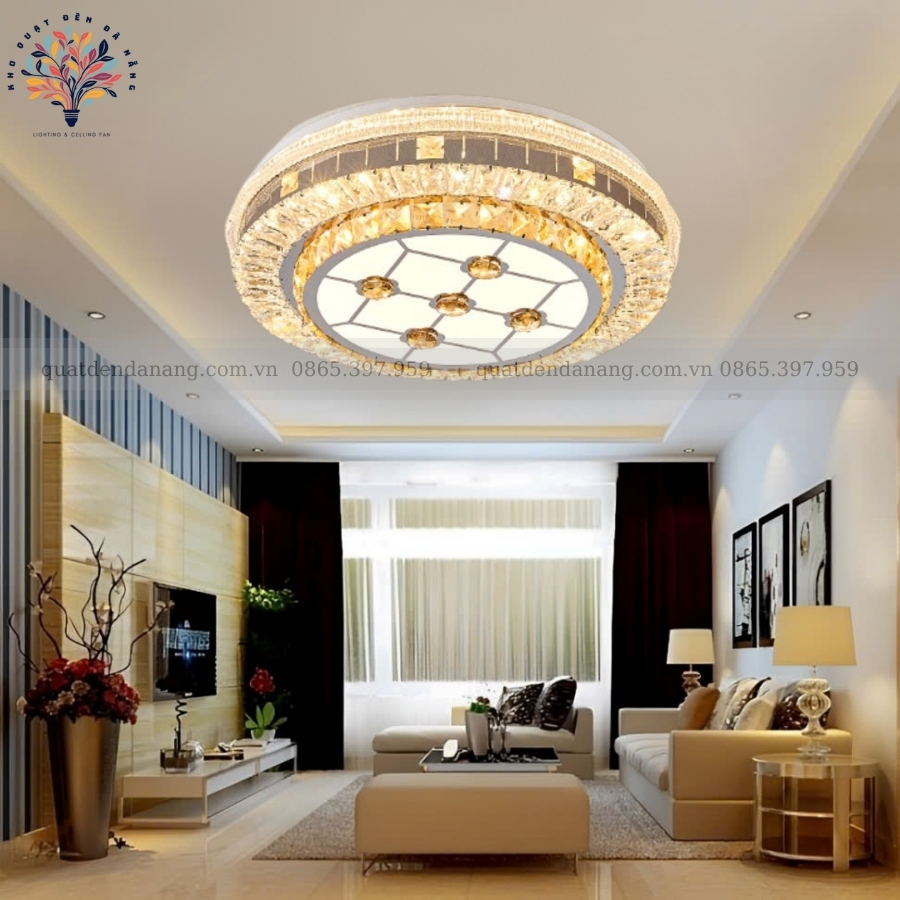 Đèn Ốp Trần Pha Lê 769