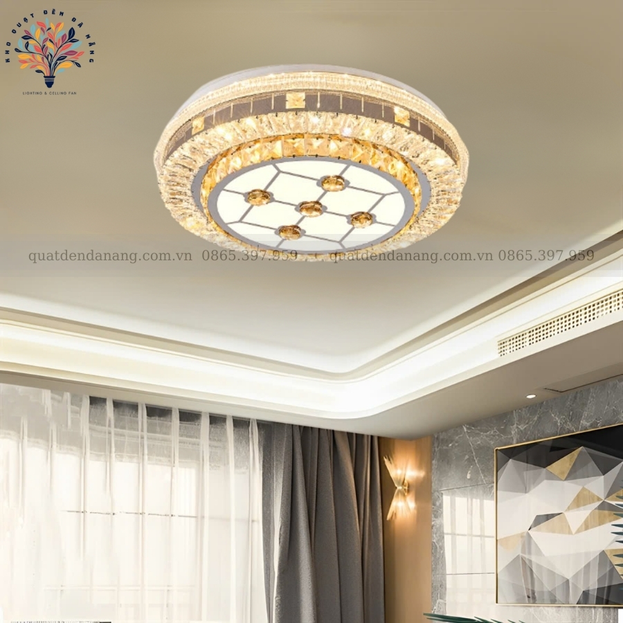 Đèn Ốp Trần Pha Lê 769