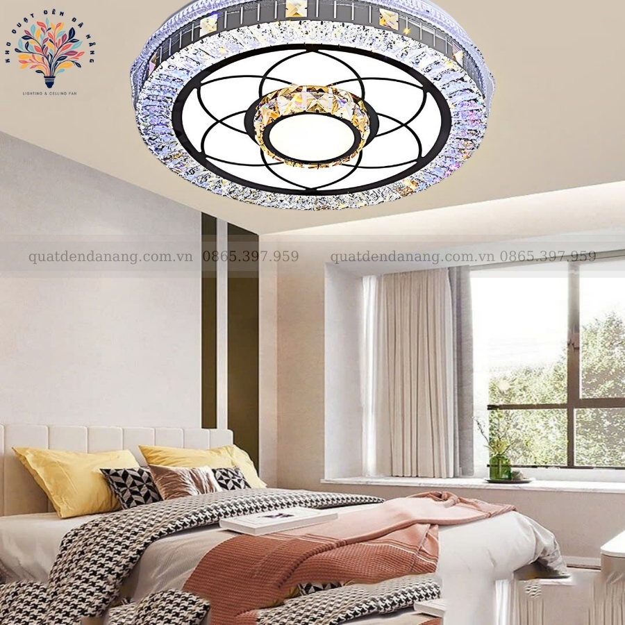 Đèn Ốp Trần Pha Lê 699