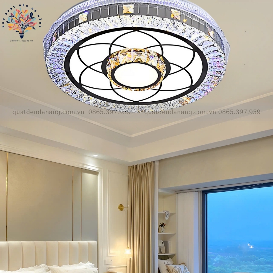 Đèn Ốp Trần Pha Lê 699
