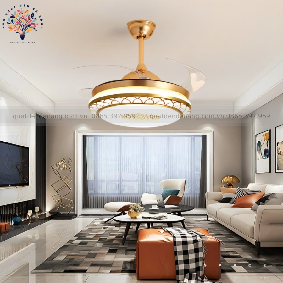 Quạt Cụp Xòe Hiện Đại 353