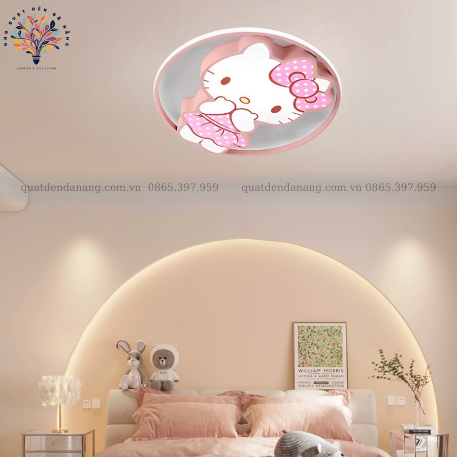 Đèn Ốp Trần Hello Kitty
