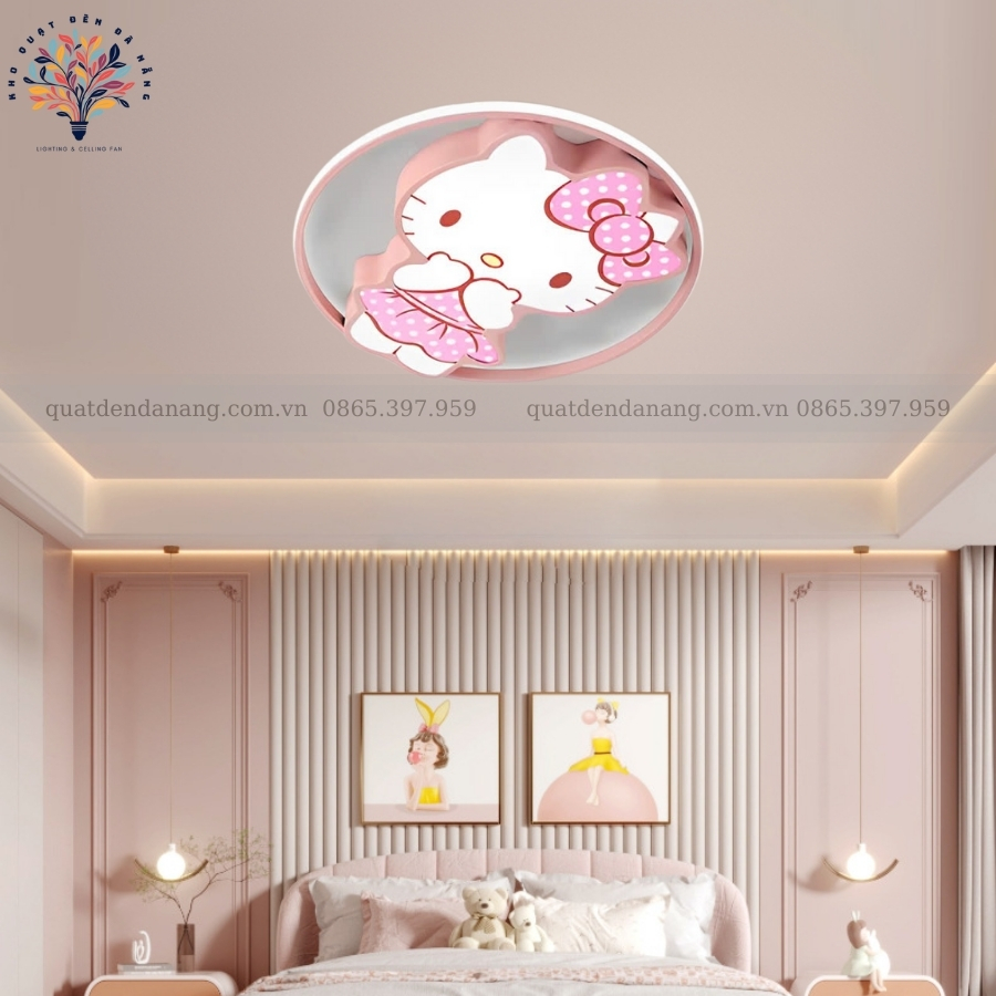 Đèn Ốp Trần Hello Kitty