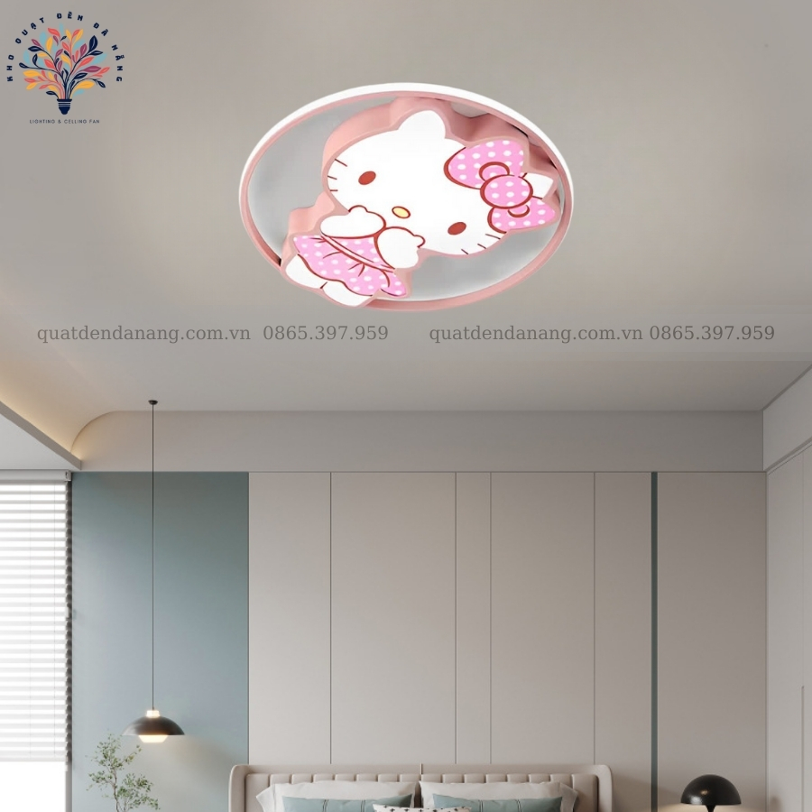 Đèn Ốp Trần Hello Kitty