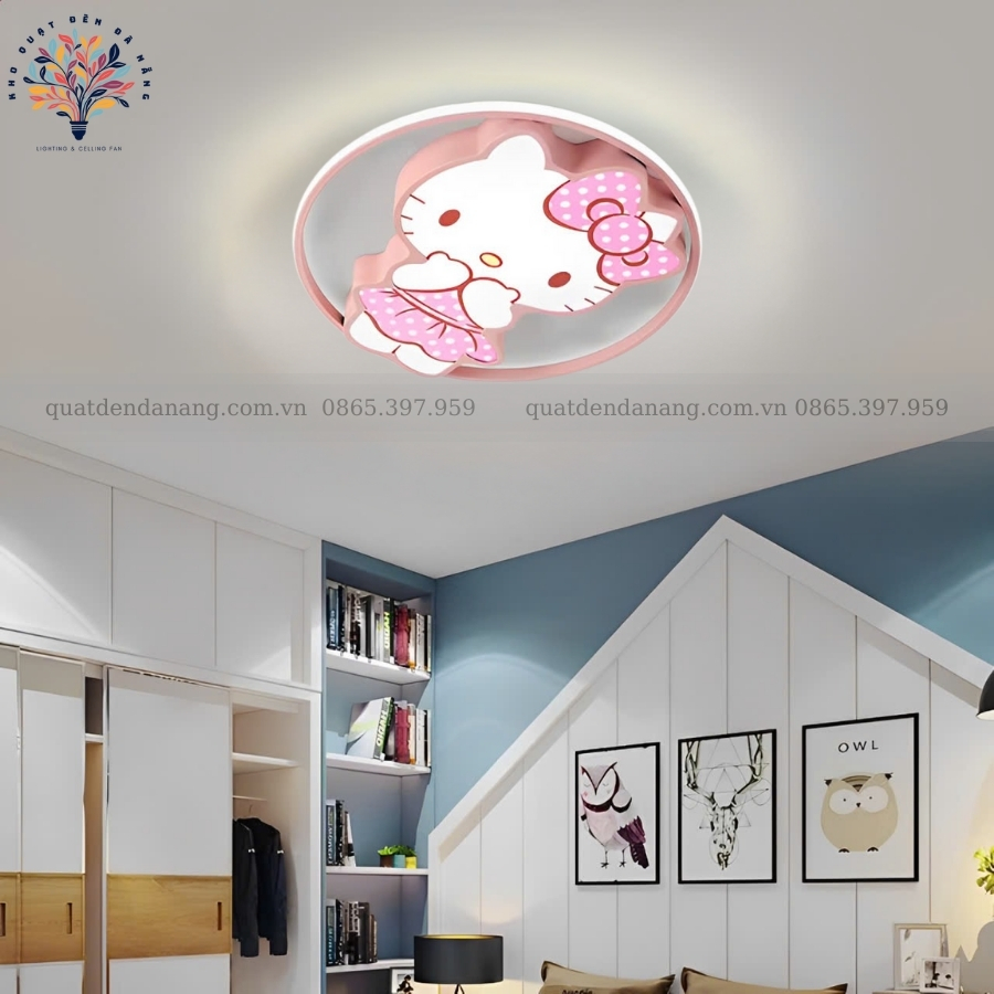 Đèn Ốp Trần Hello Kitty