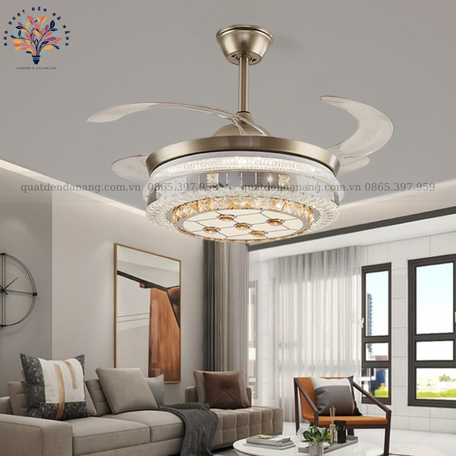 Quạt Cụp Xòe Hiện Đại 521