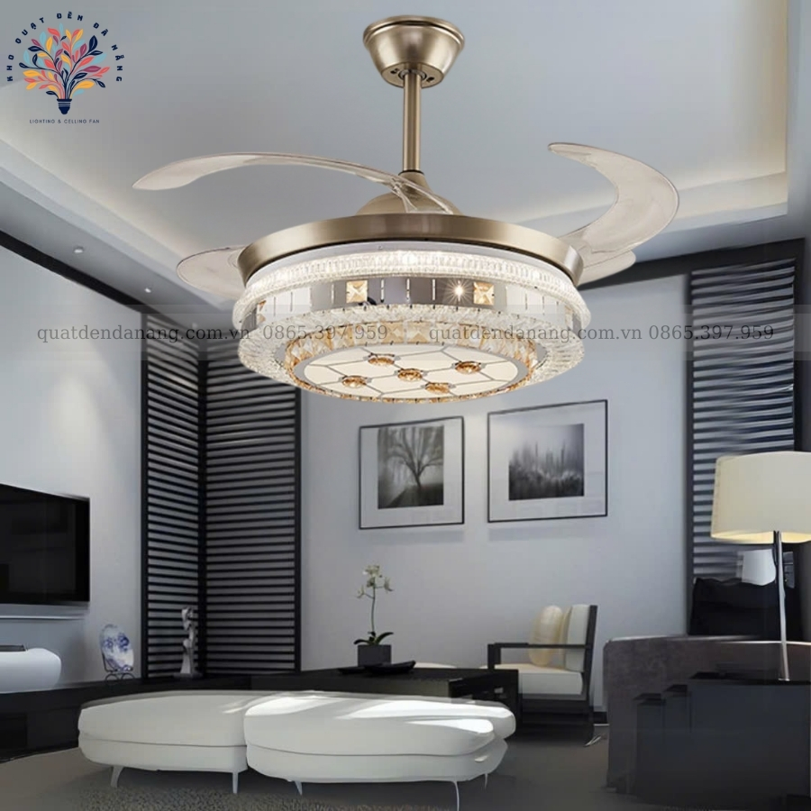 Quạt Cụp Xòe Hiện Đại 521