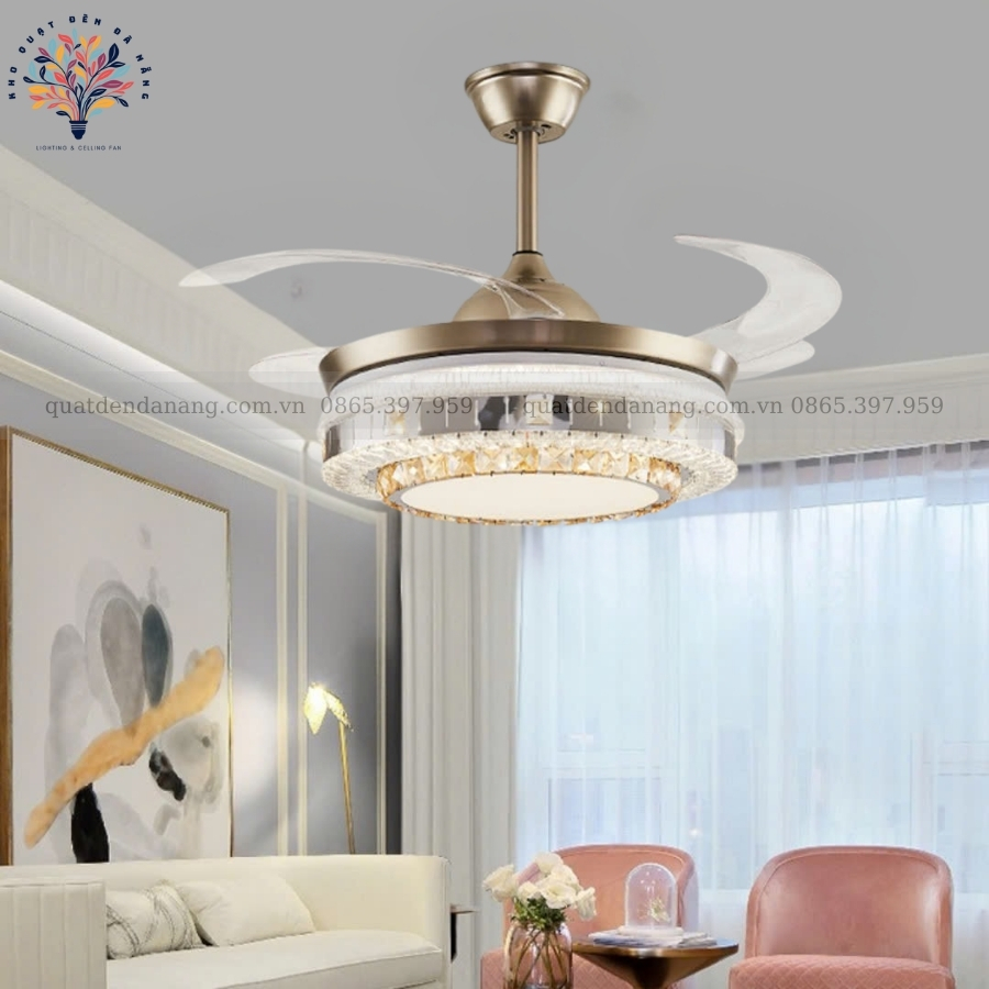 Quạt Cụp Xòe Hiện Đại 520