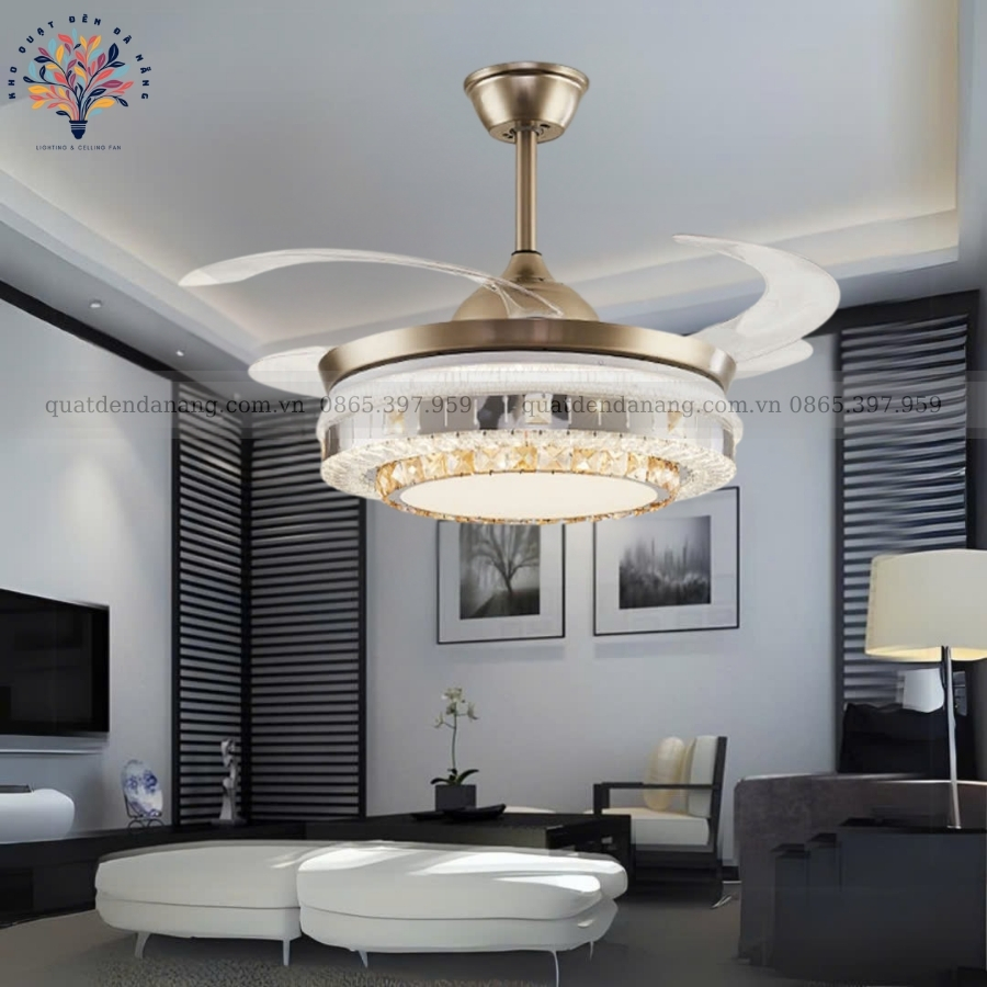Quạt Cụp Xòe Hiện Đại 520