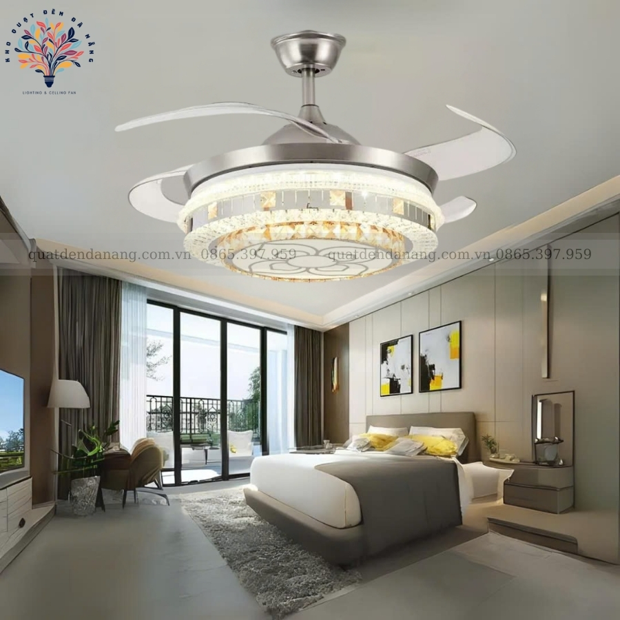 Quạt Cụp Xòe Hiện Đại 519