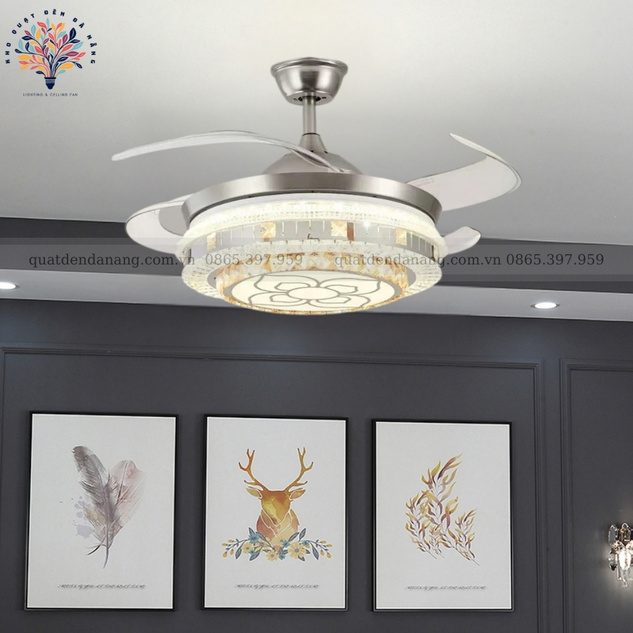Quạt Cụp Xòe Hiện Đại 519