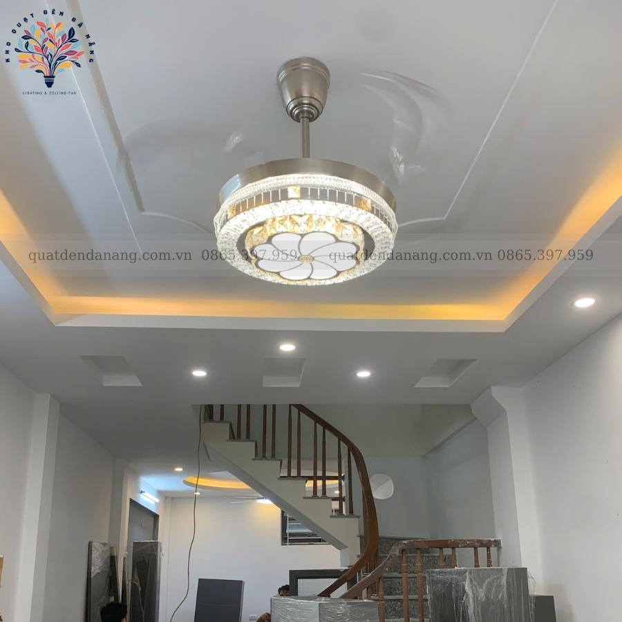 Quạt Cụp Xòe Hiện Đại 518