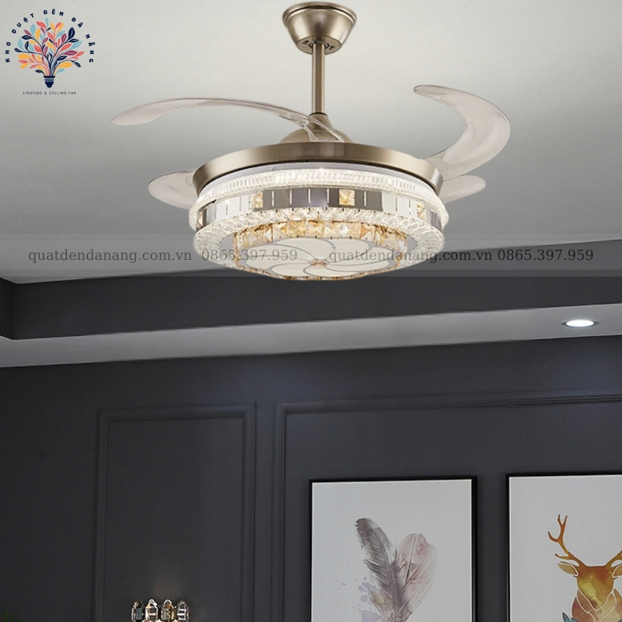 Quạt Cụp Xòe Hiện Đại 518