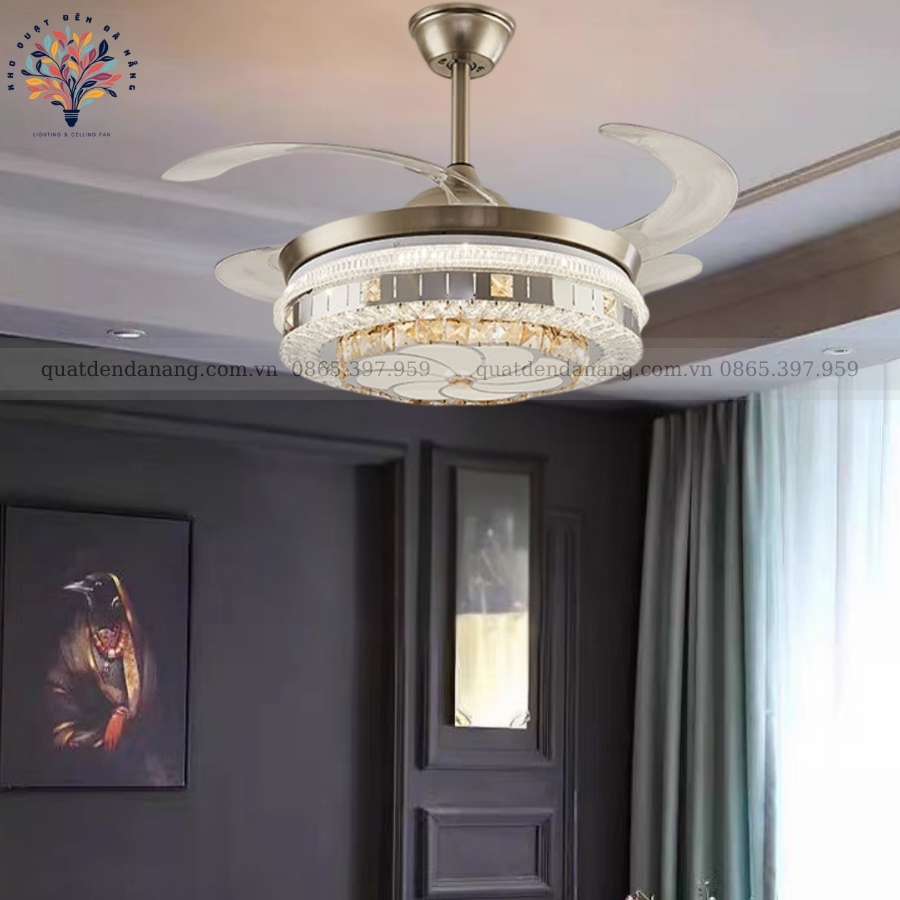 Quạt Cụp Xòe Hiện Đại 518