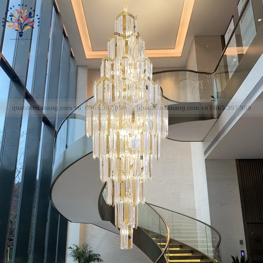 Đèn Chùm Thông Tầng 205