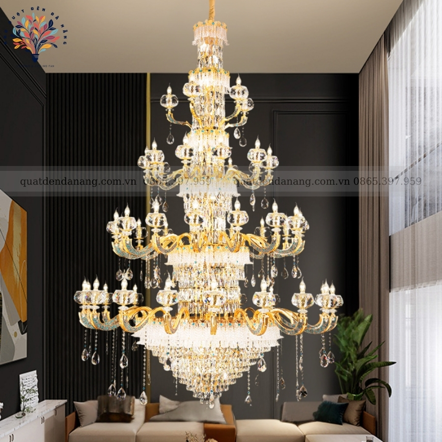 Đèn Chùm Thông Tầng 206