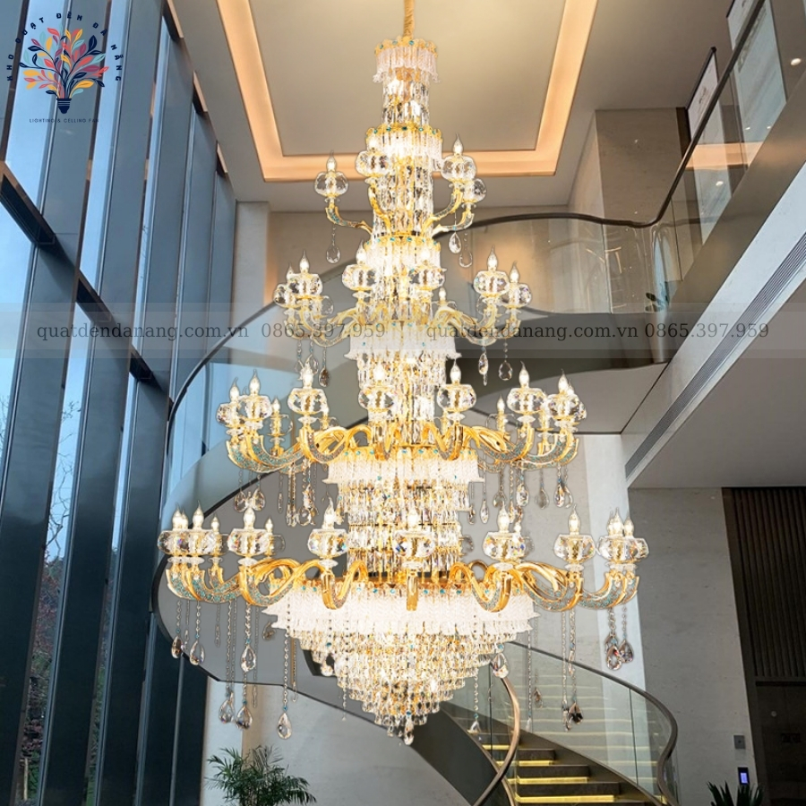 Đèn Chùm Thông Tầng 206
