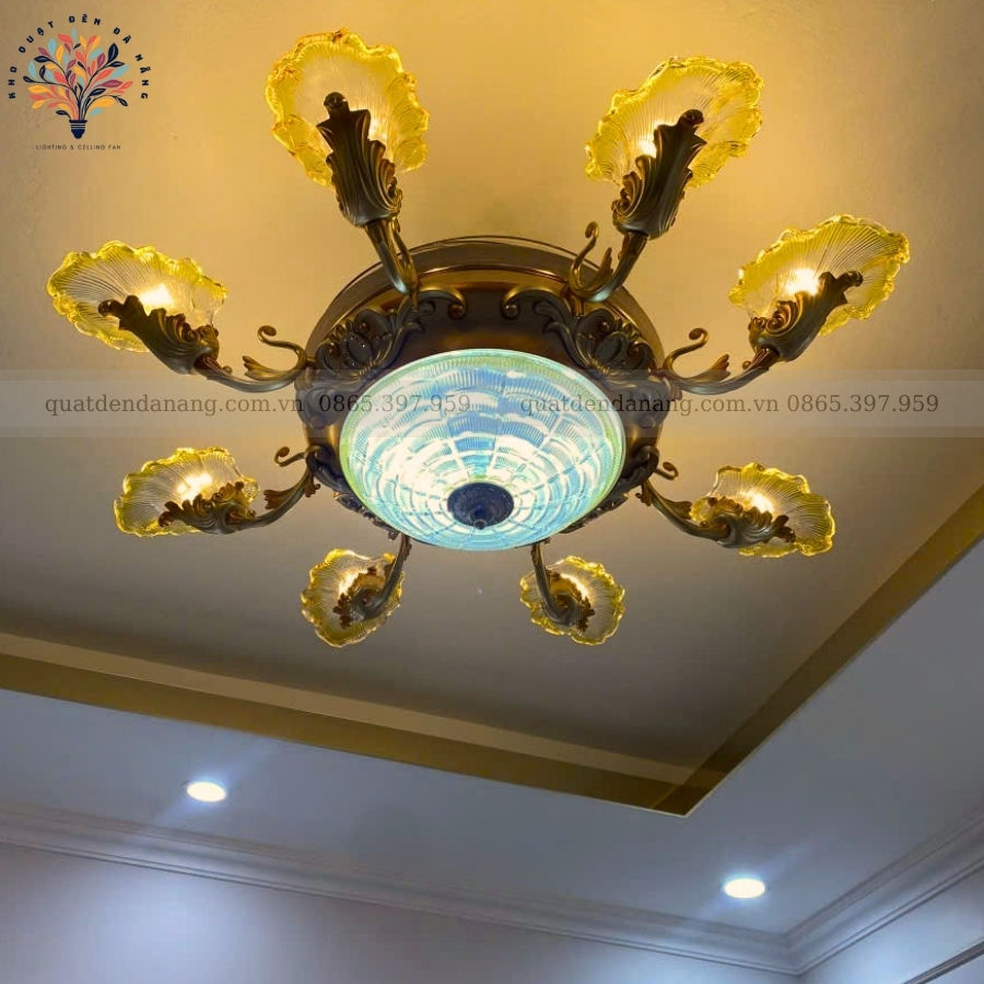 Quạt Cụp Xòe Hoàng Gia