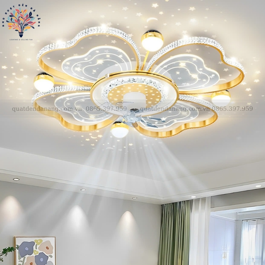 Quạt Ốp Trần Decor 1255