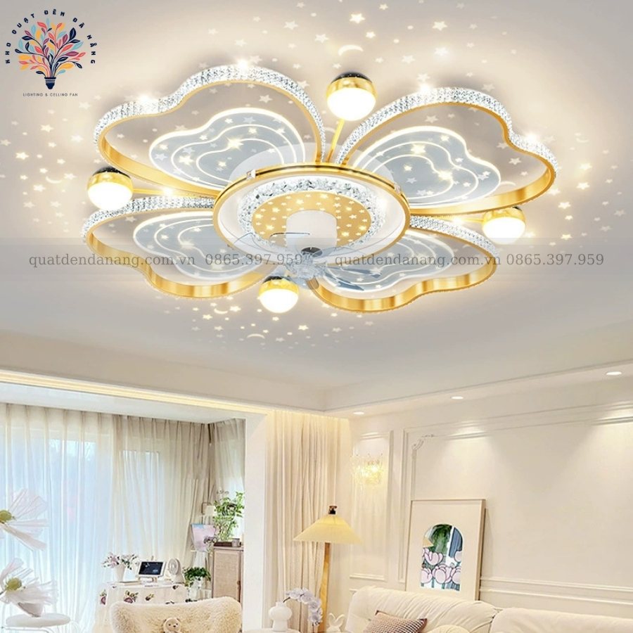 Quạt Ốp Trần Decor 1255