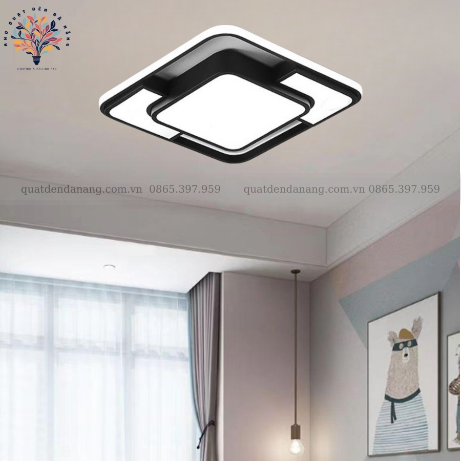 Đèn Ốp Trần Đen Trắng 576