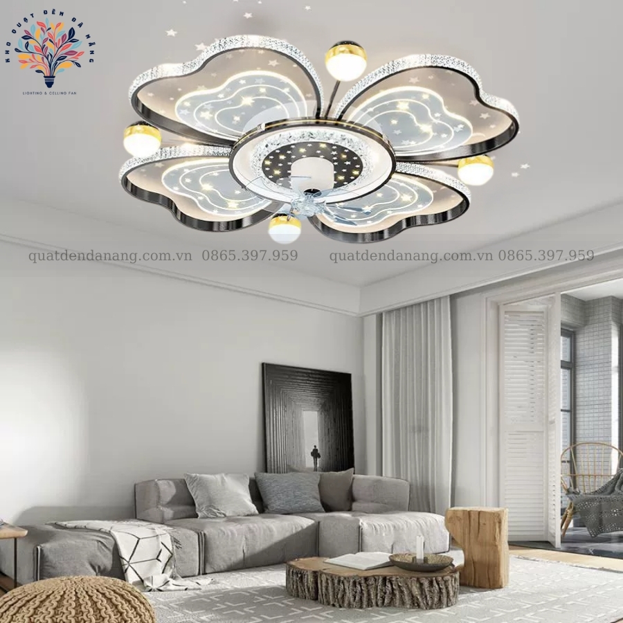 Quạt Ốp Trần Decor 1255