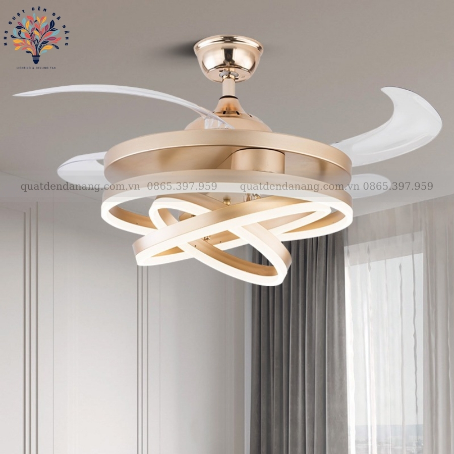 Quạt Cụp Xòe 604