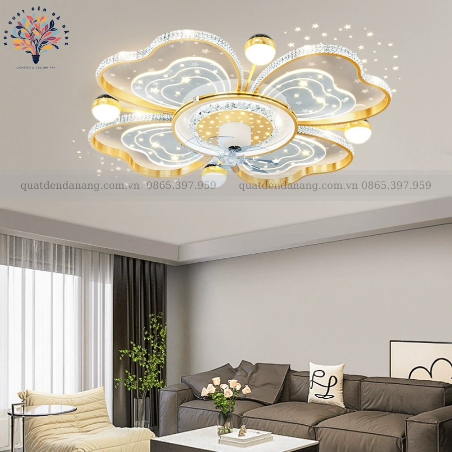 Quạt Ốp Trần Decor 1255