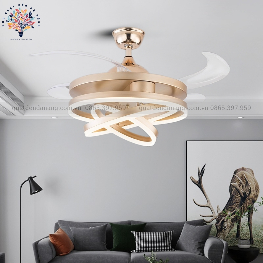 Quạt Cụp Xòe 604