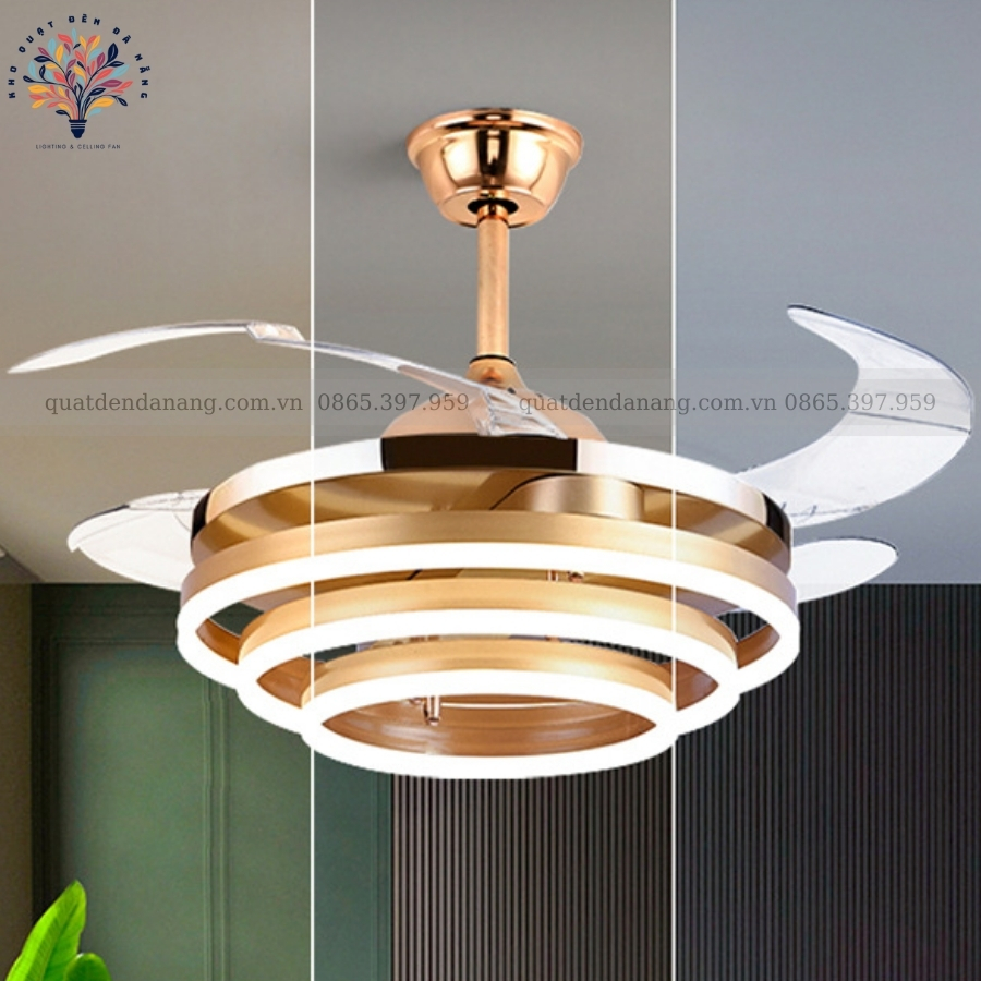 Quạt Cụp Xòe 604