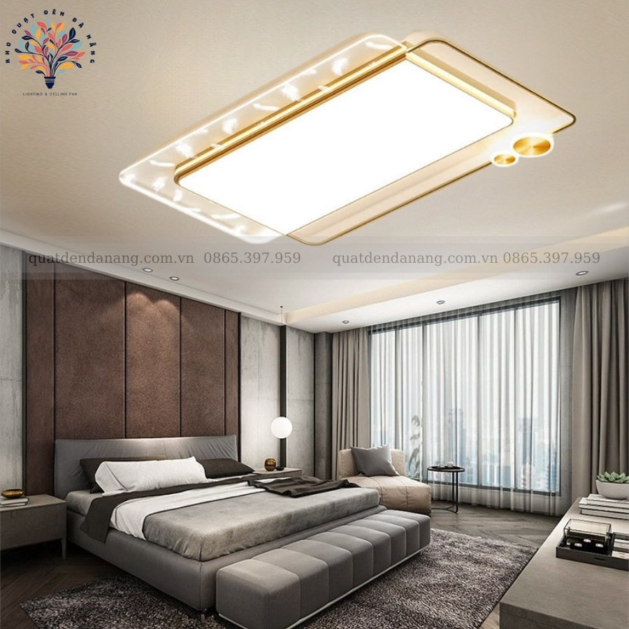 Đèn Ốp Trần Chữ Nhật 826