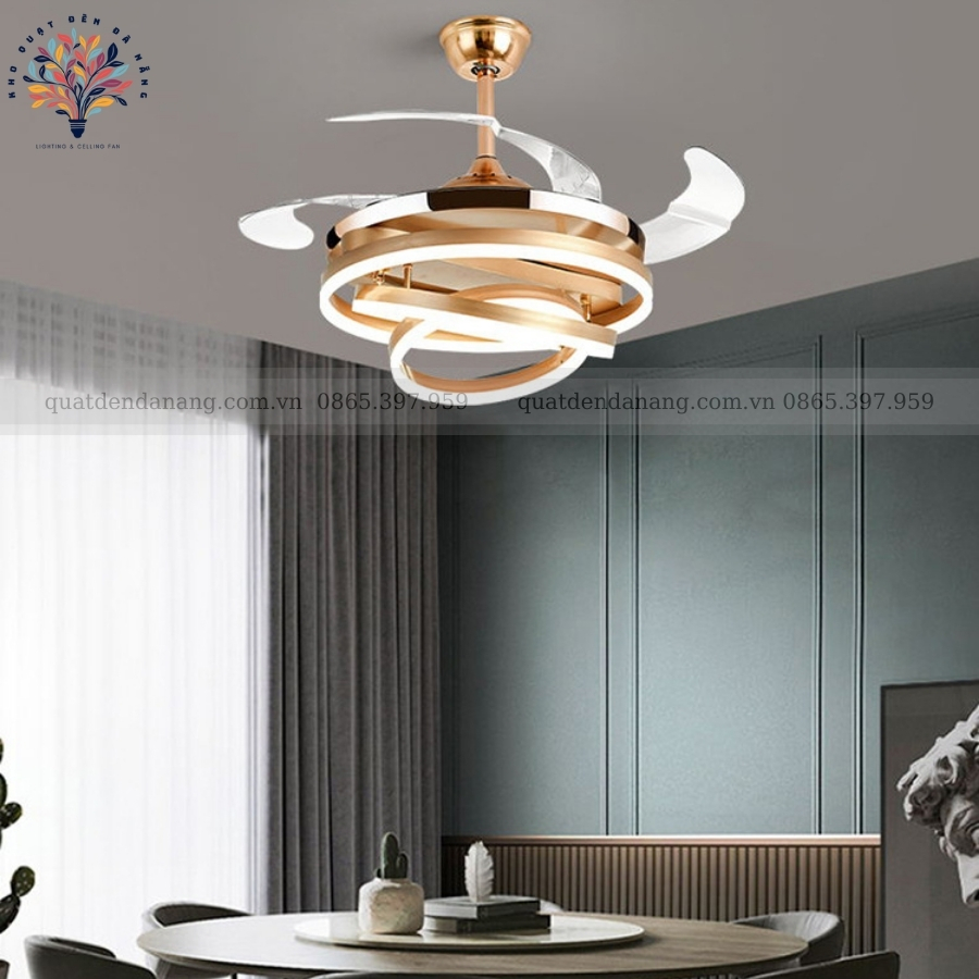 Quạt Cụp Xòe 604
