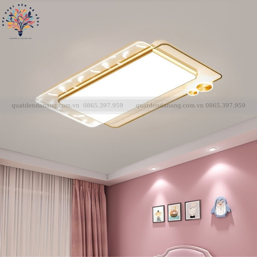 Đèn Ốp Trần Chữ Nhật 826