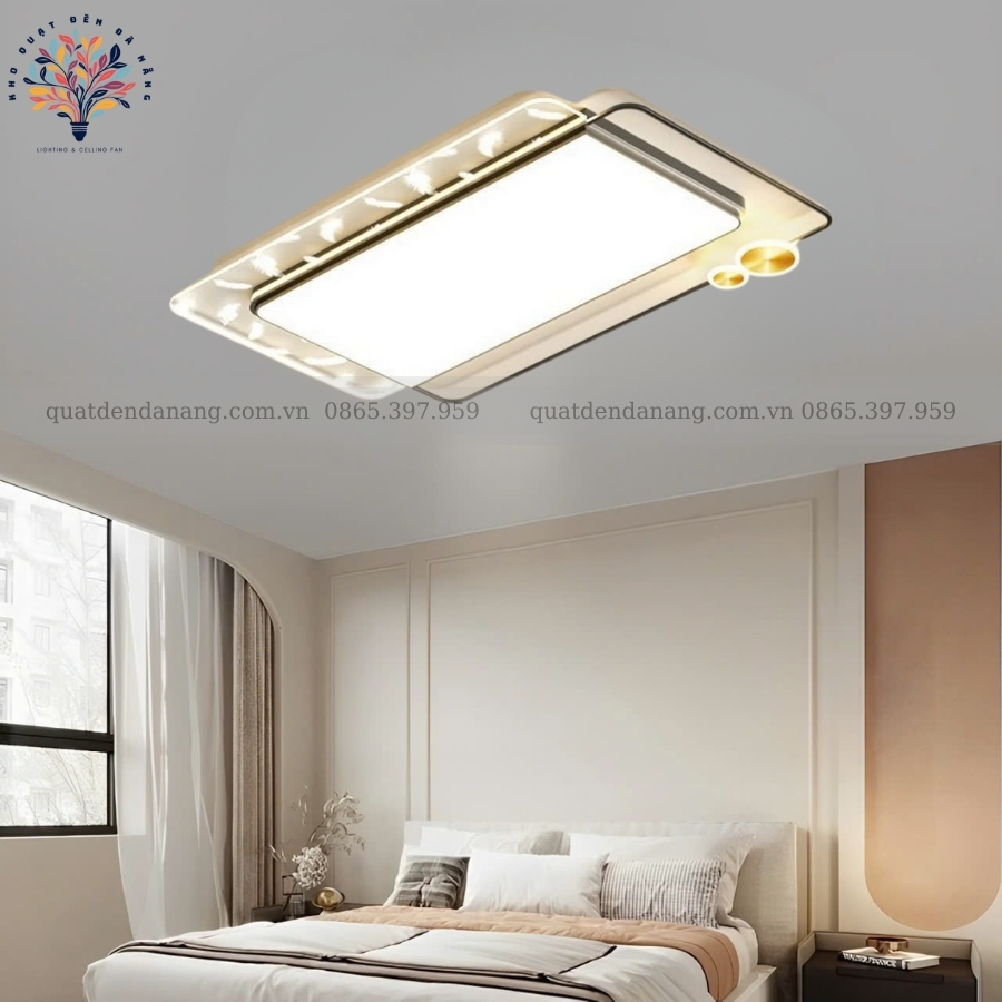 Đèn Ốp Trần Chữ Nhật 826