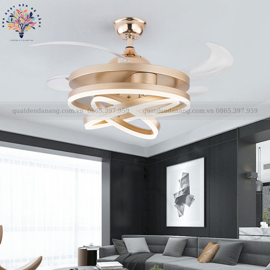 Quạt Cụp Xòe 604