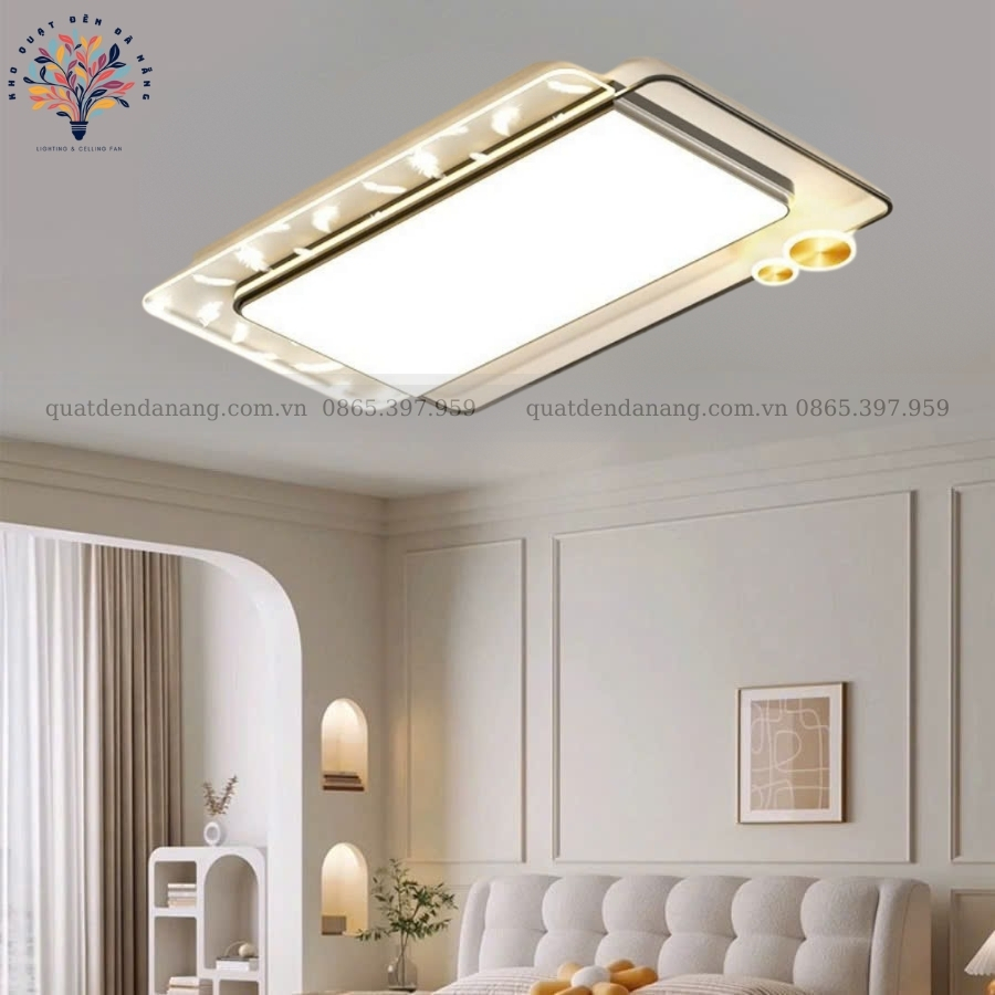 Đèn Ốp Trần Chữ Nhật 826