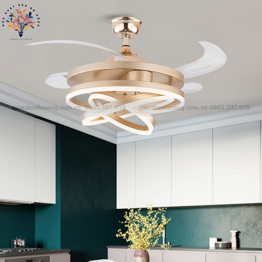 Quạt Cụp Xòe 604