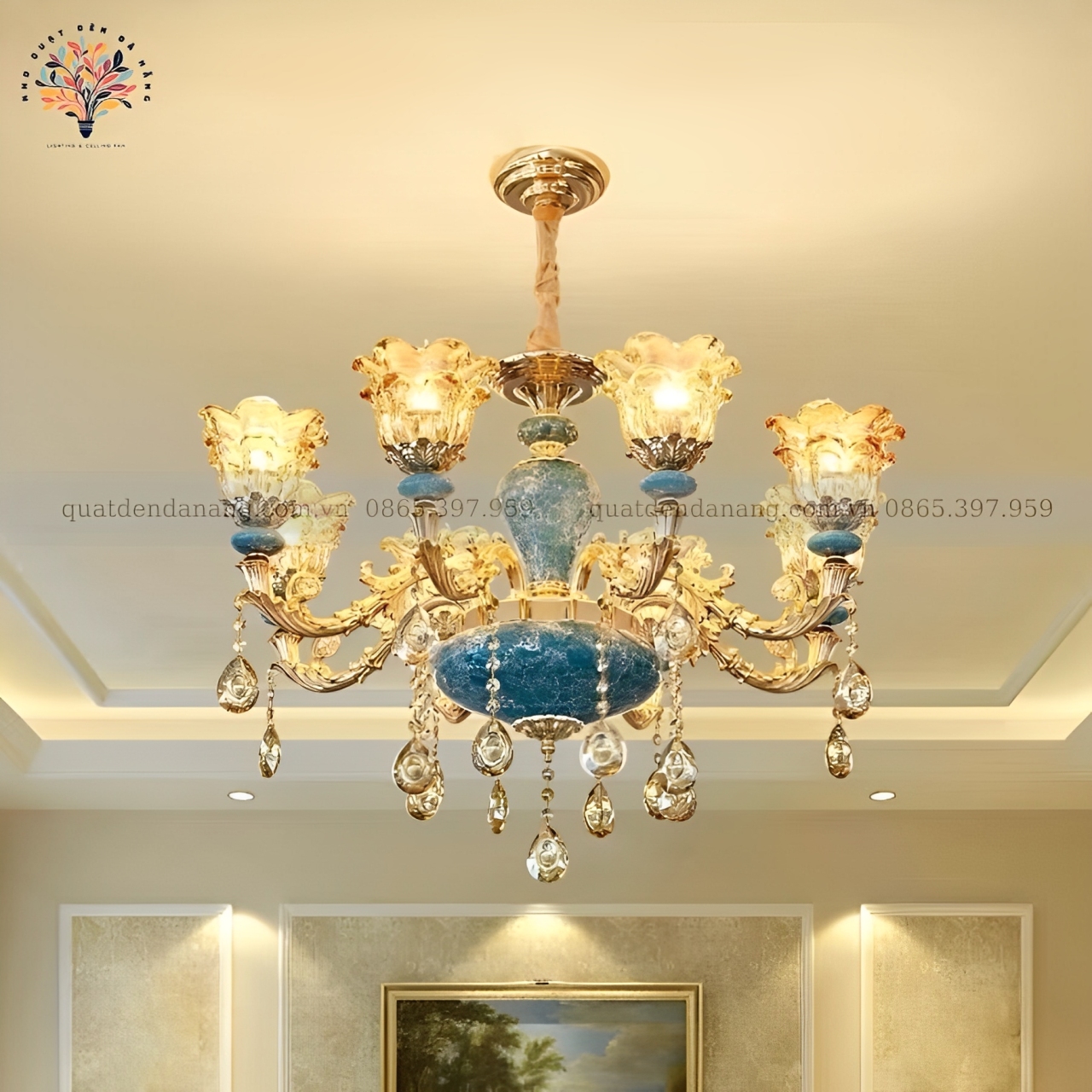 Đèn Chùm Tân Cổ Điển CD25